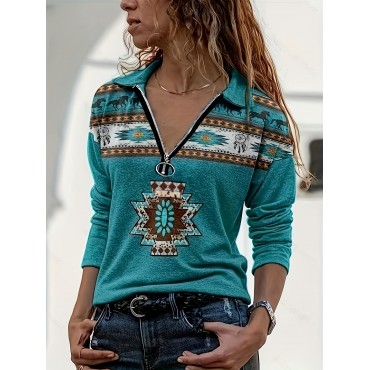 Plus Size Boho Top, ...